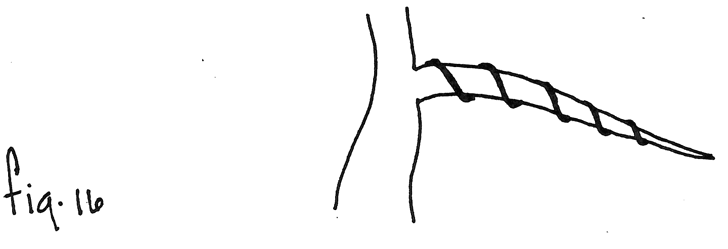 Fig. 16: Alambrado, ángulo